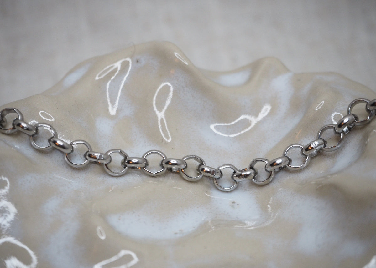 rolo bracelet silver 3