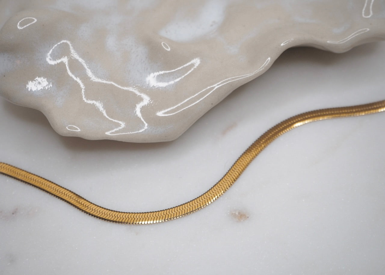 snake bracelet gold | 3 mm 2