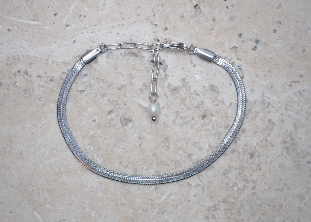 snake bracelet silver | 3 mm 1
