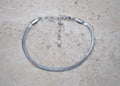 snake bracelet silver | 3 mm 1