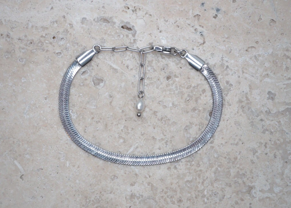 snake bracelet silver | 4 mm 1