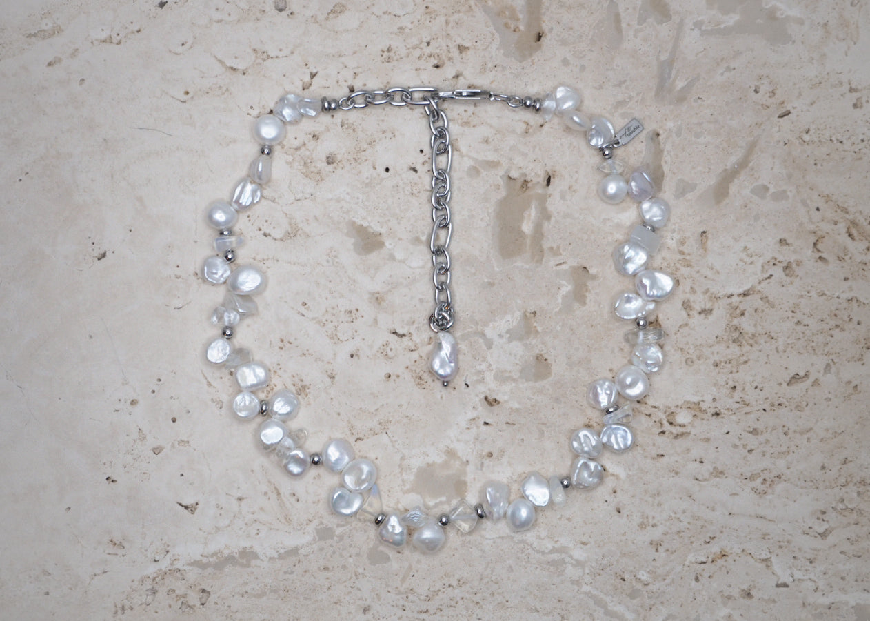 soft lister necklace silver 1