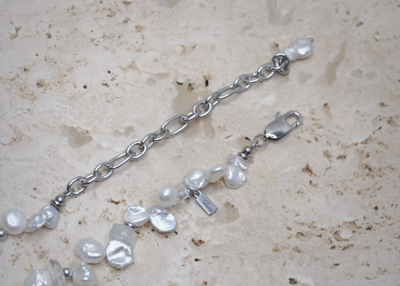 soft luster necklace silver 5