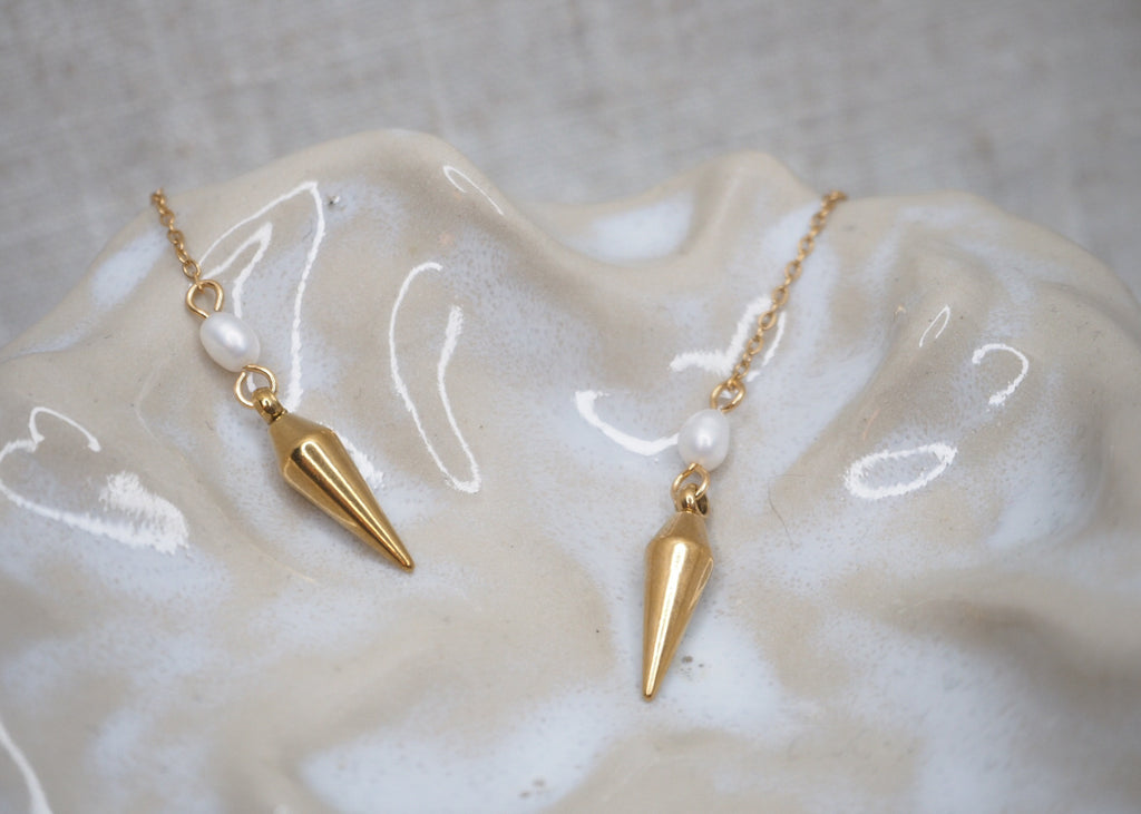 threads pearl spike gold 2
