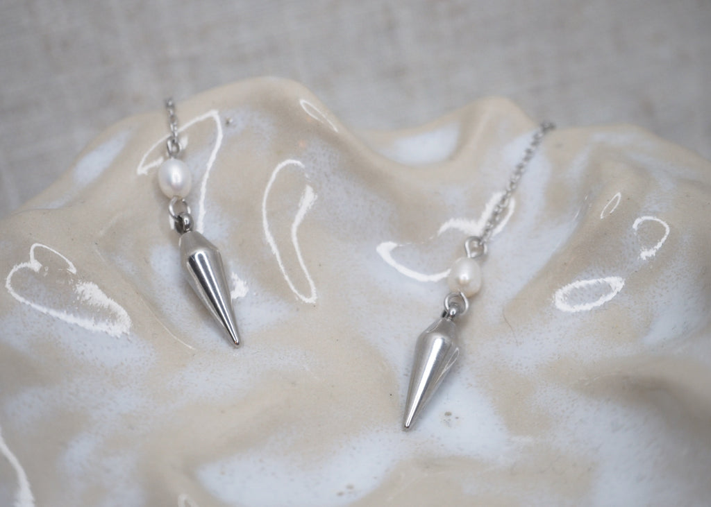 threads pearl spike silver 2