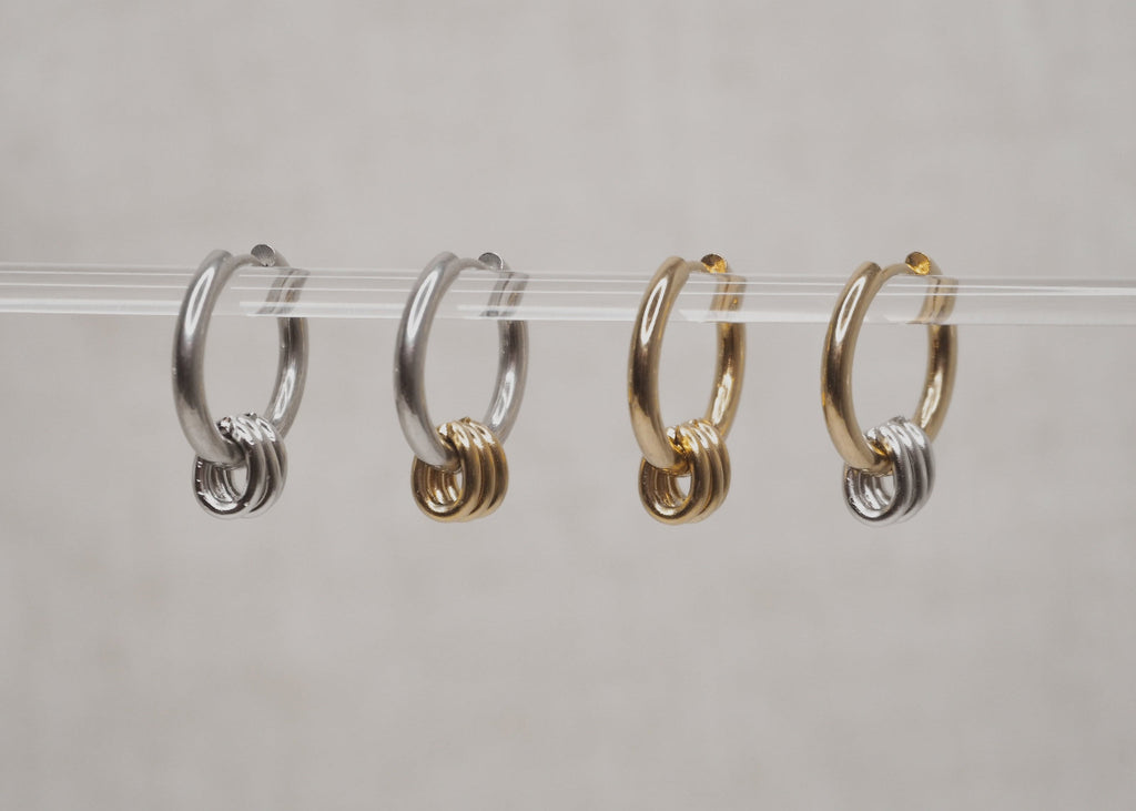 METALLIC MISCHIEF HOOPS | TRIO